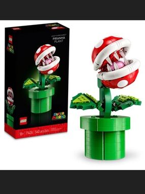 LEGO Super Mario Piranha Plant Building Set 18+ Years old NIB